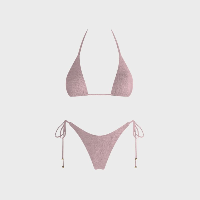 Ash Pink Bikini Set