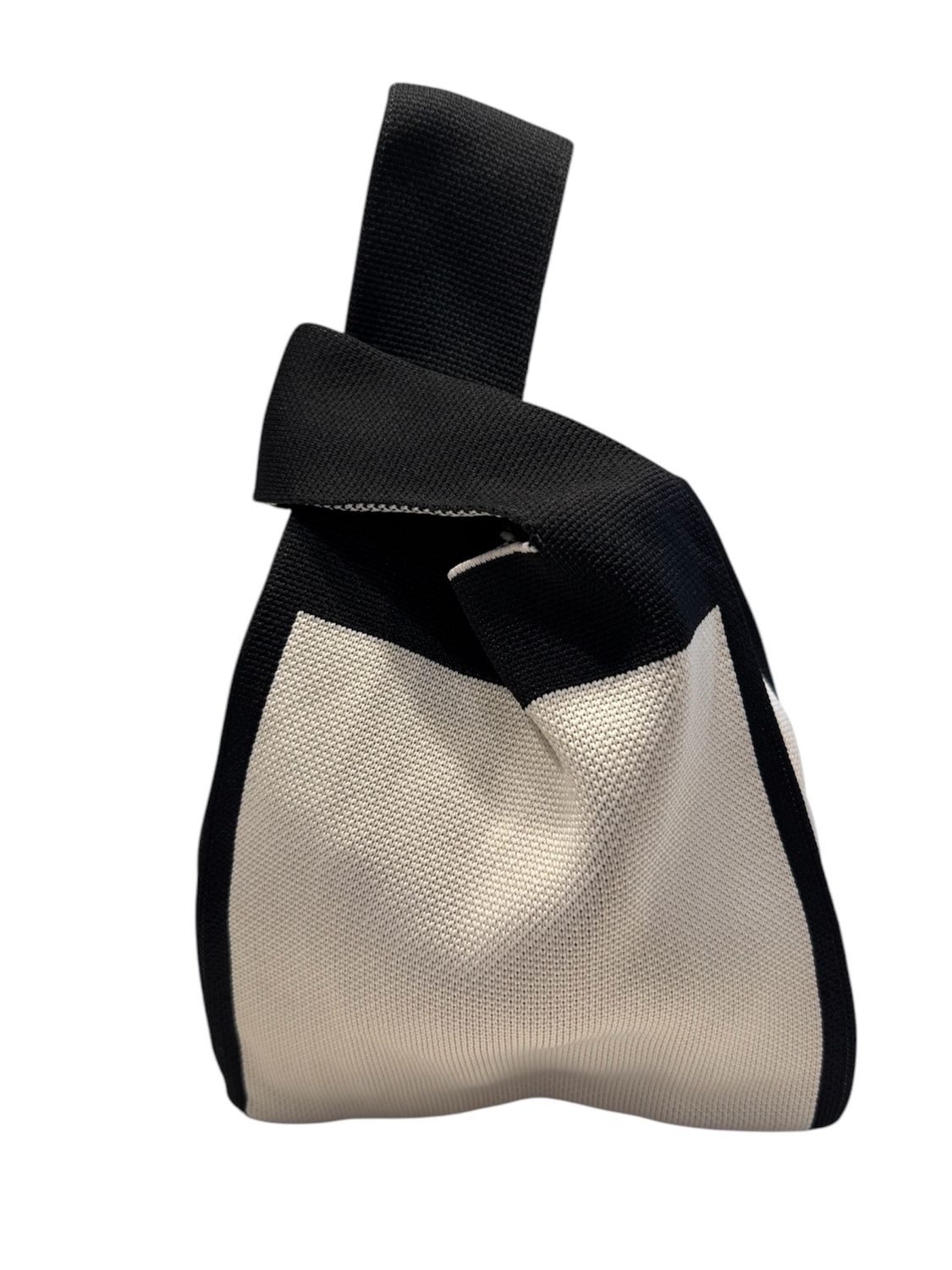 Solid Knit Wrist Bag