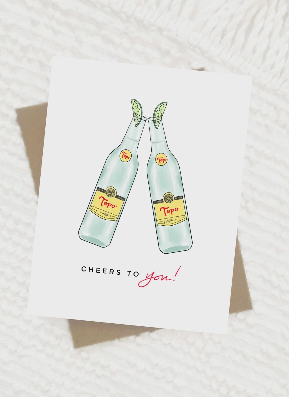 Topo Cheers Card
