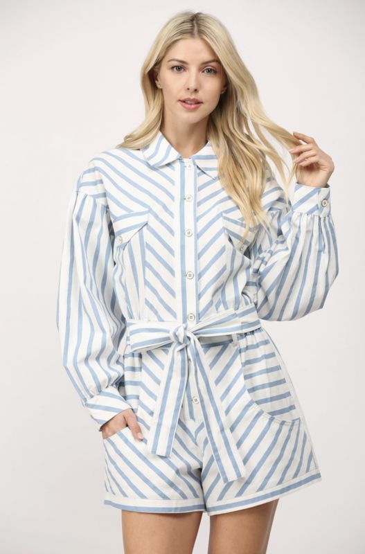 Stripe Romper