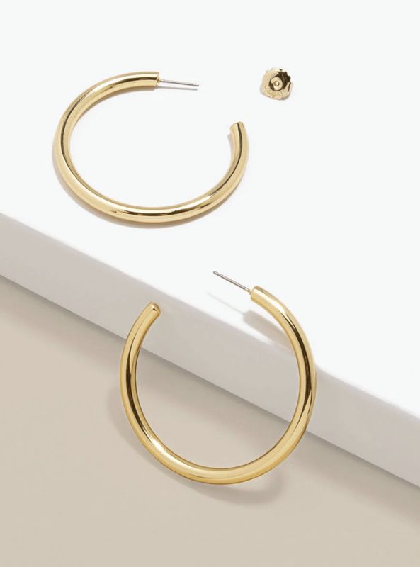 Thin Large Hoop