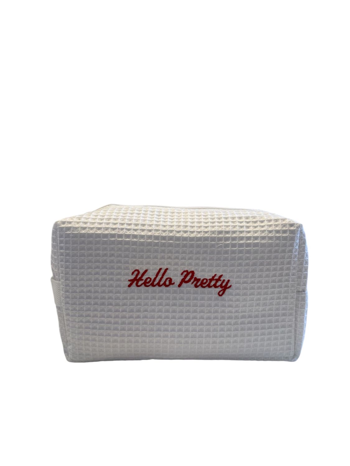 &quot;Hello Pretty&quot; Cosmetic Bag