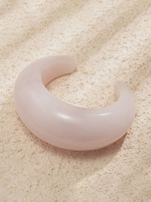 Acrylic Half Bangle
