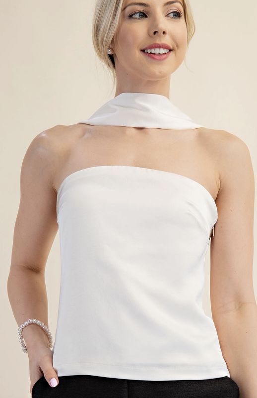 Scarf Neck Top