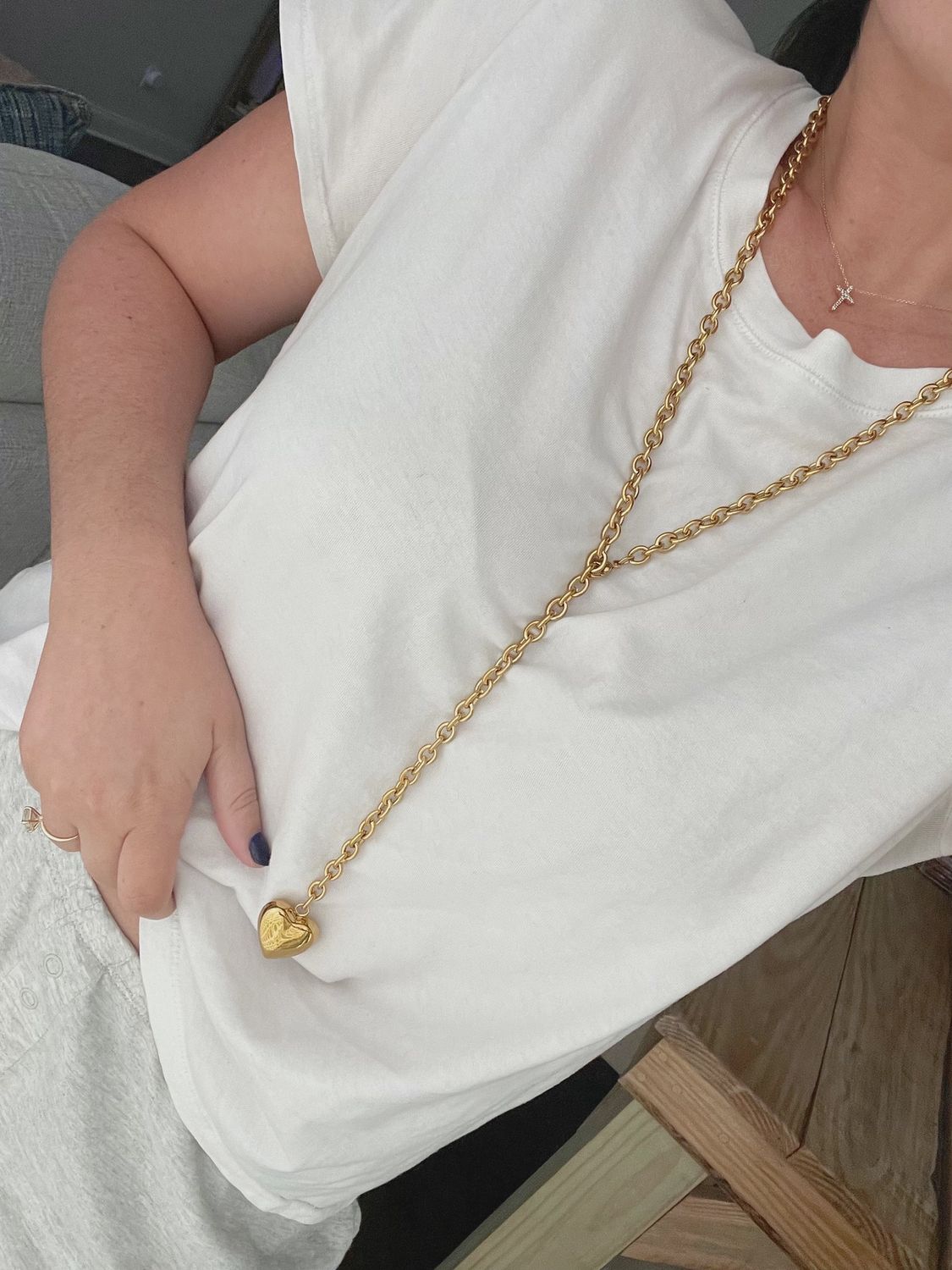 Puffy Heart Chain