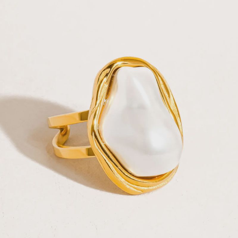 Pearl Round Ring