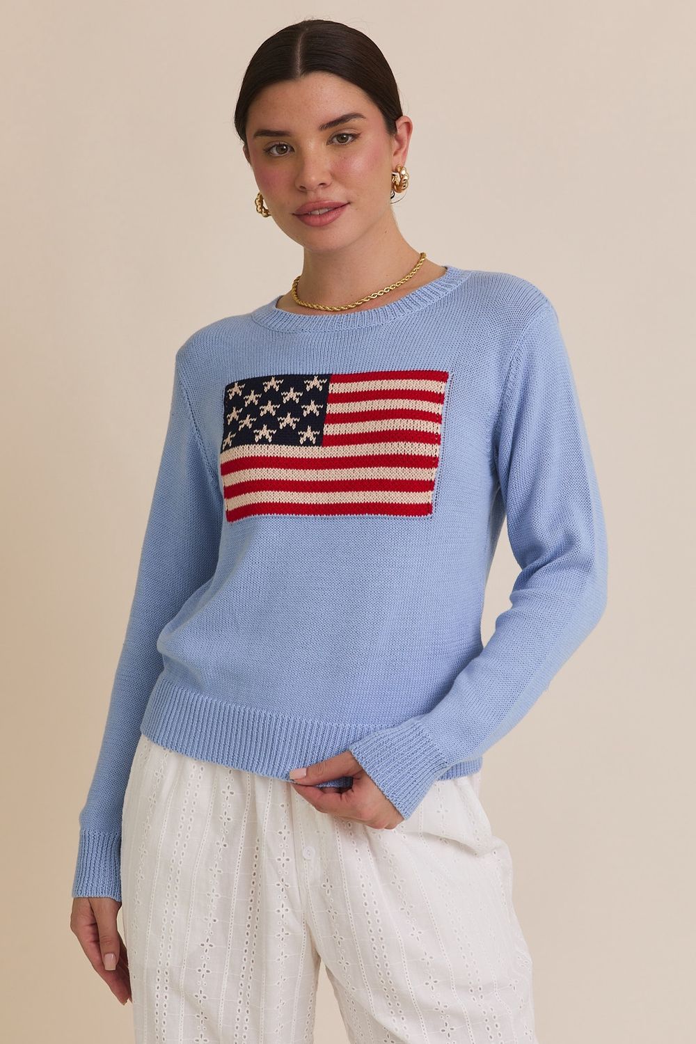 USA Flag Sweater