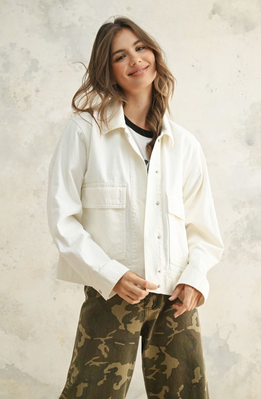 Washed Cotton Jacket