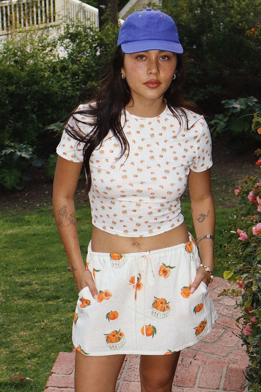 Peachy Mini Skirt