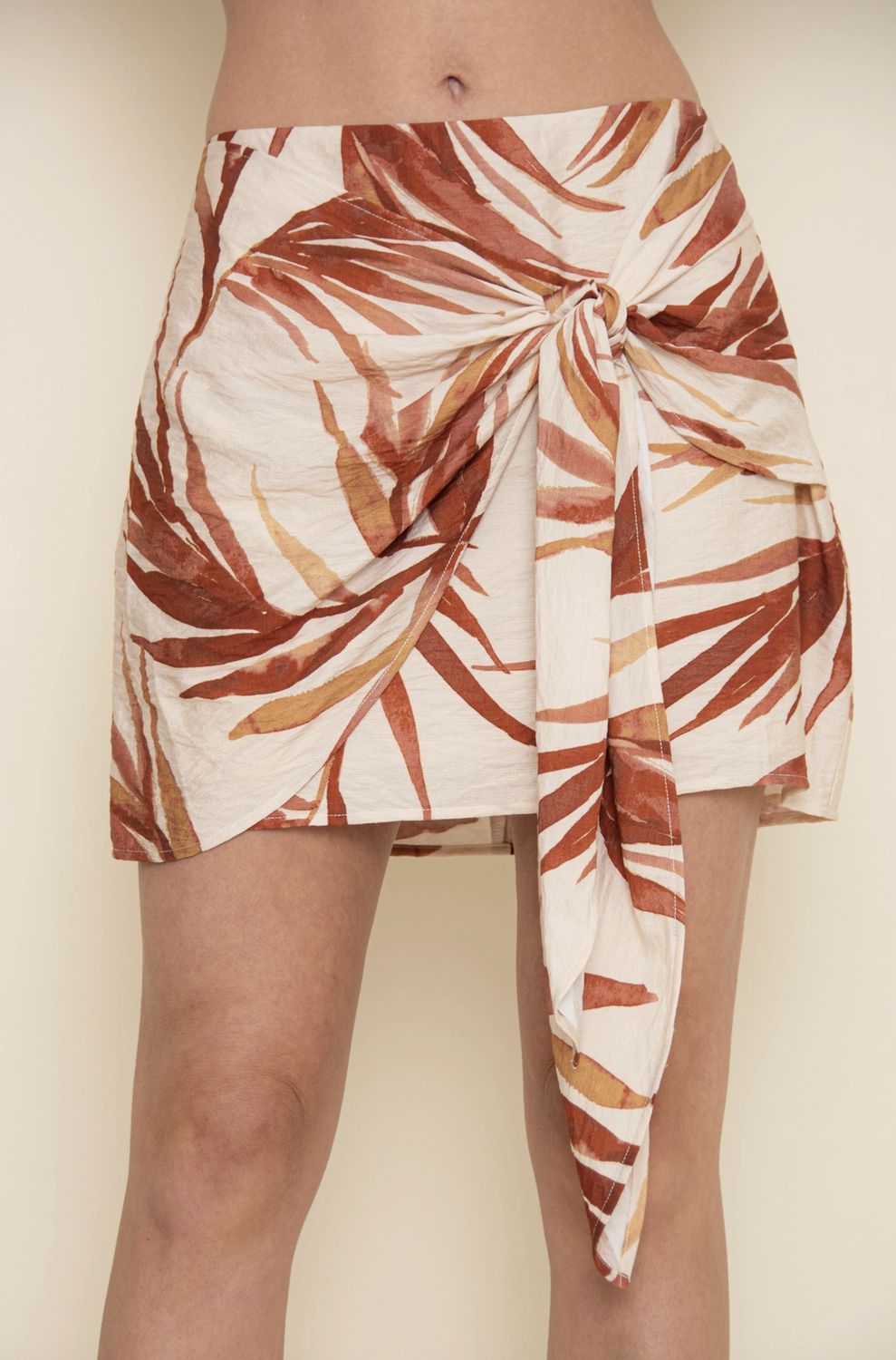 Palm Mini Skirt