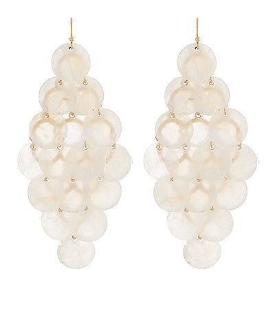 Shell Disk Earring