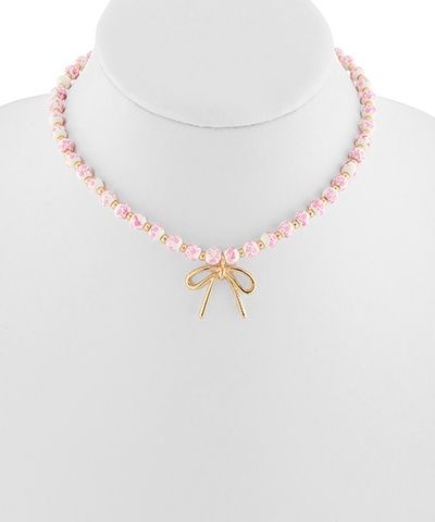 Bow Necklace