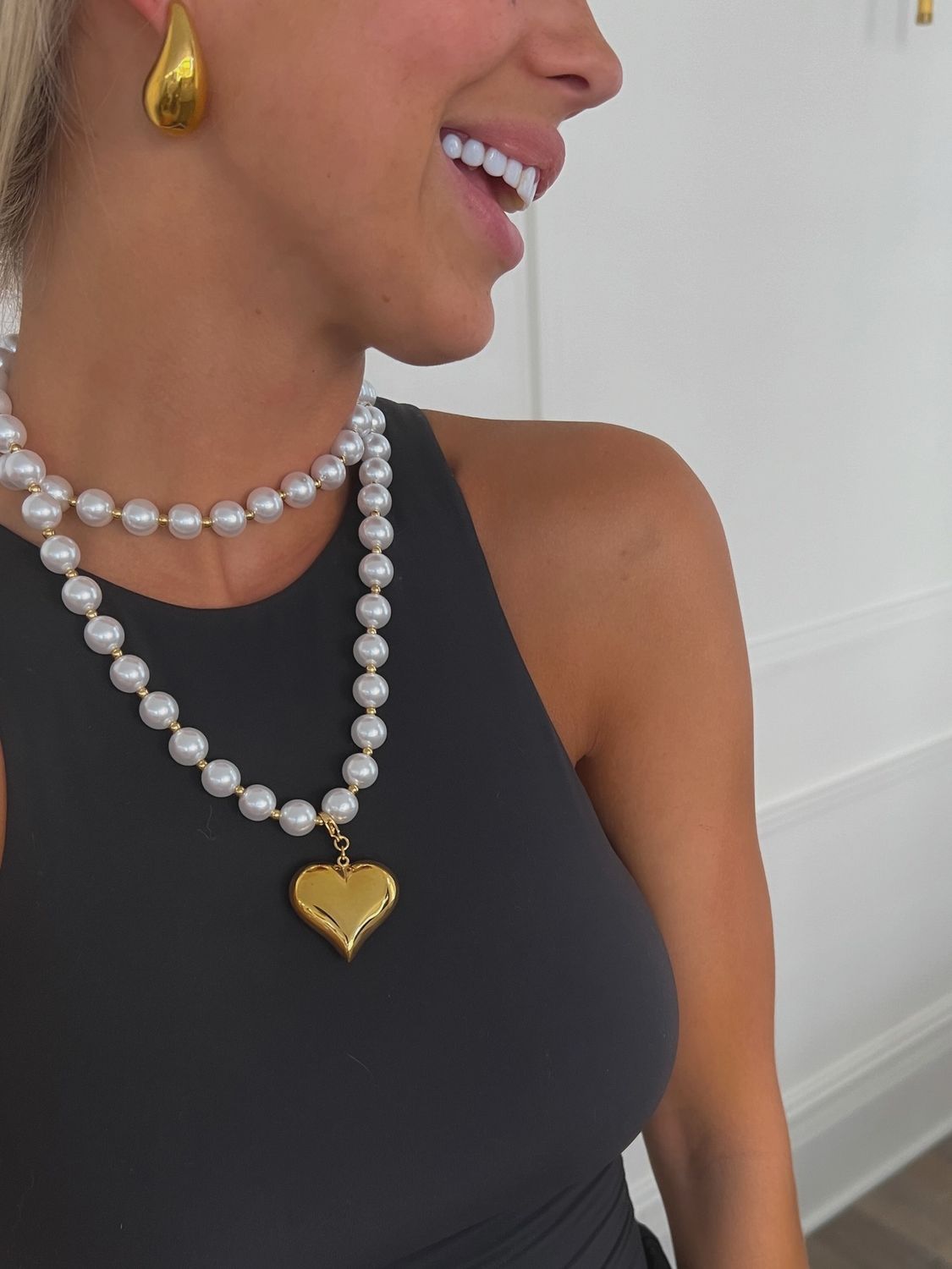 Long Pearl Necklace