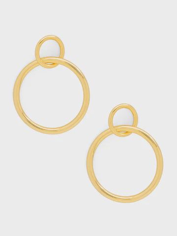 Double Hoop Earring
