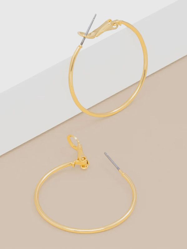 Slim Hoop Earring