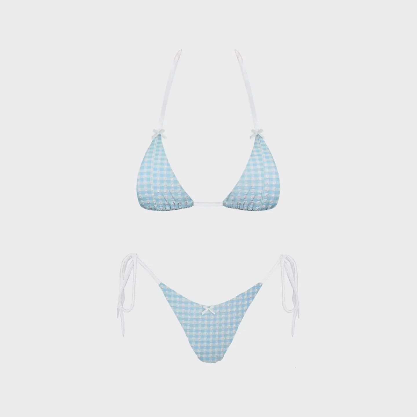 Blue Bikini Set