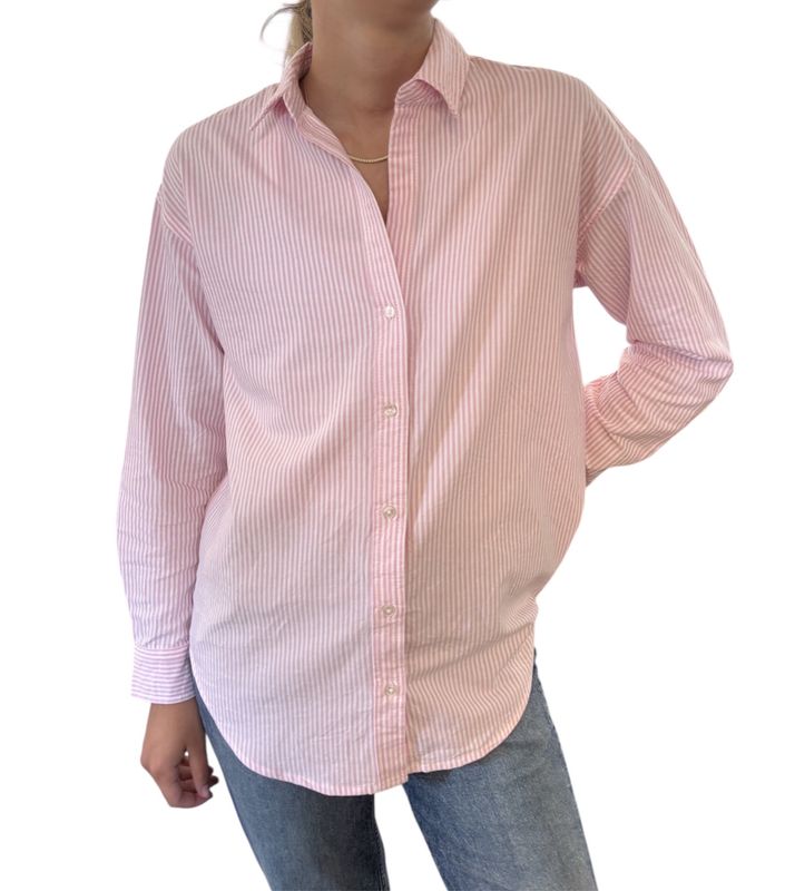 Striped Button Down Top