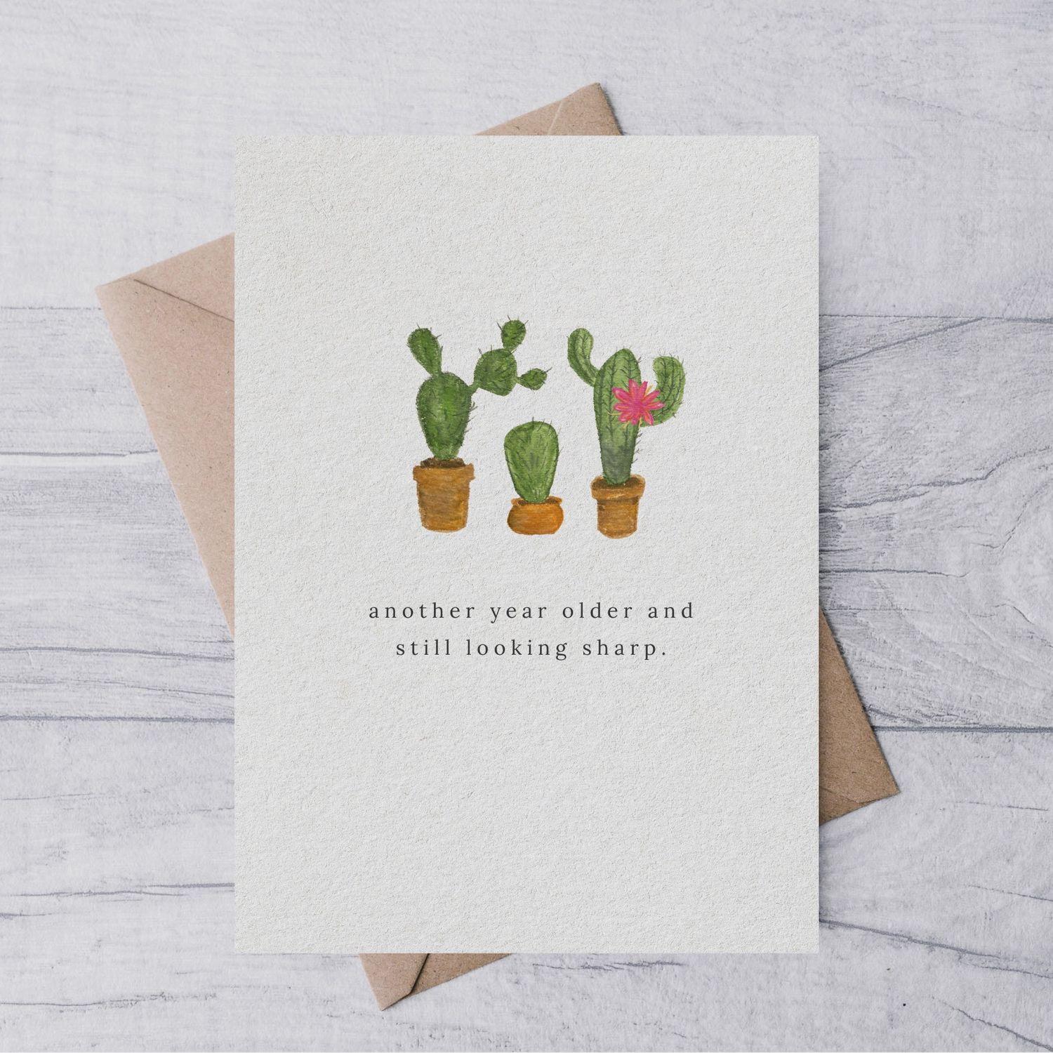 Looking Sharp Birthday Card
