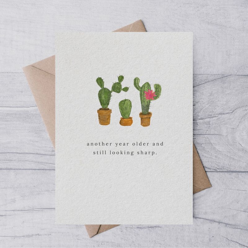 Looking Sharp Birthday Card