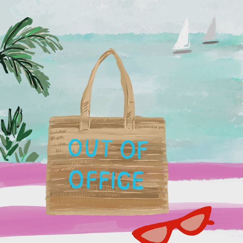 Out of Office - Art Print