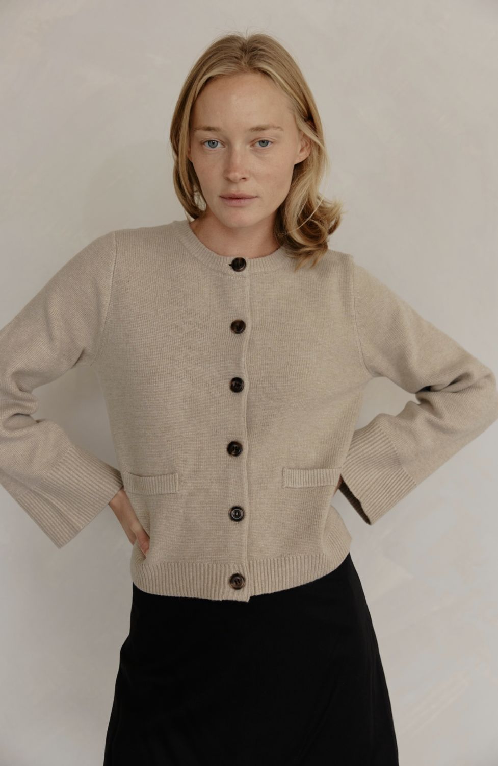 Bell Sleeve Cardigan