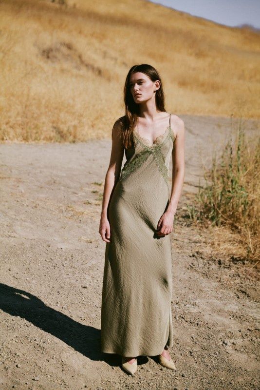 Lace Detail Maxi