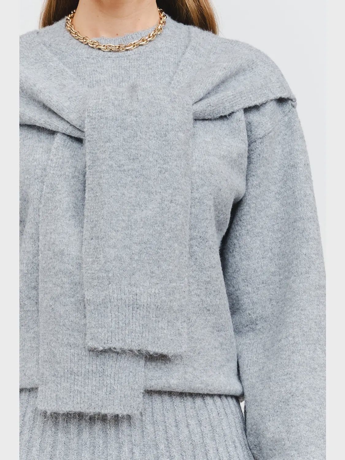 Shoulder Ties Sweater