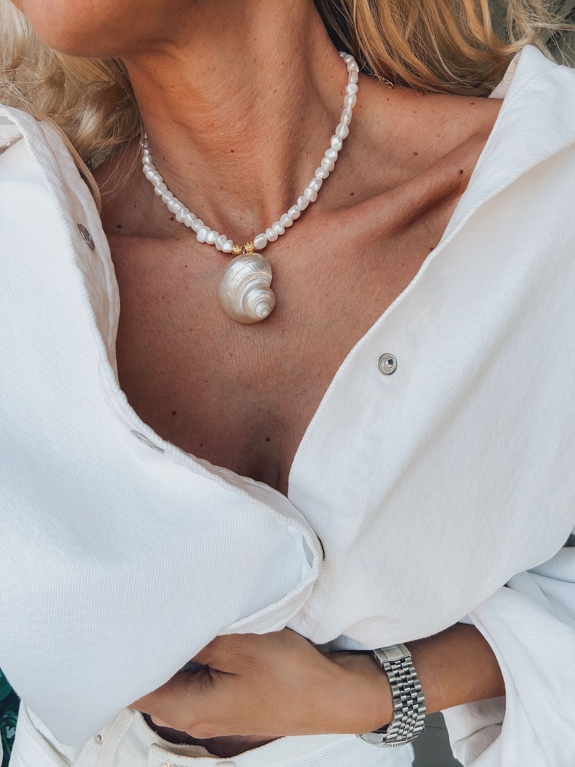 Pearl Shell Necklace