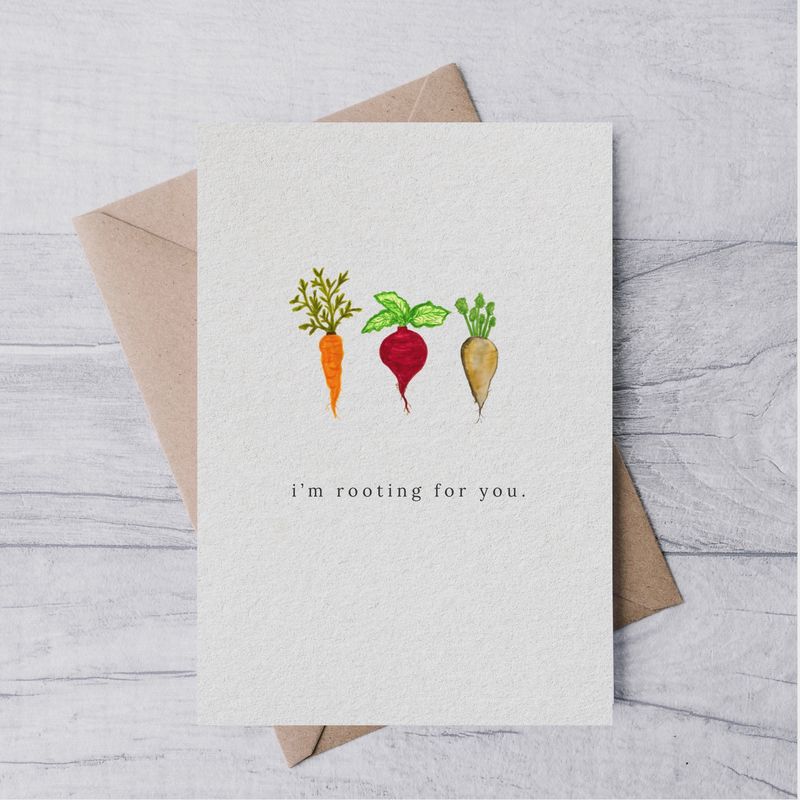 &quot;I&#39;m Rooting For You&quot; Card