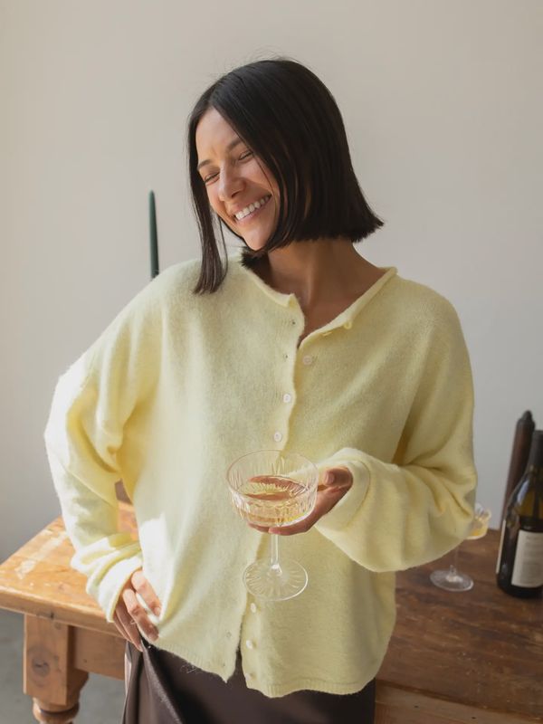 Yellow Piper Sweater