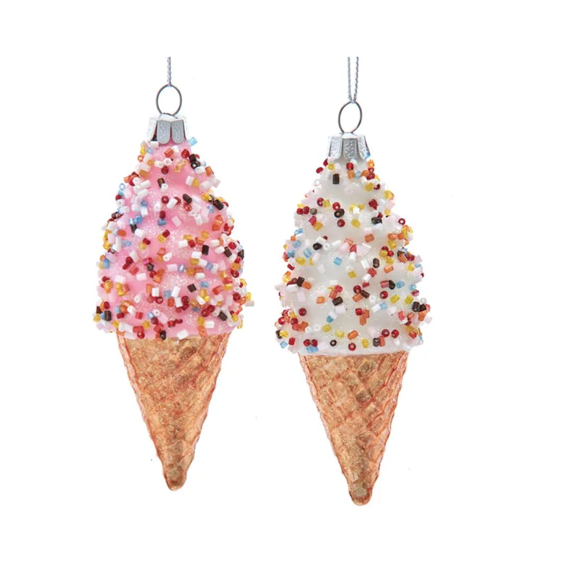 Ice Cream Cone Ornament