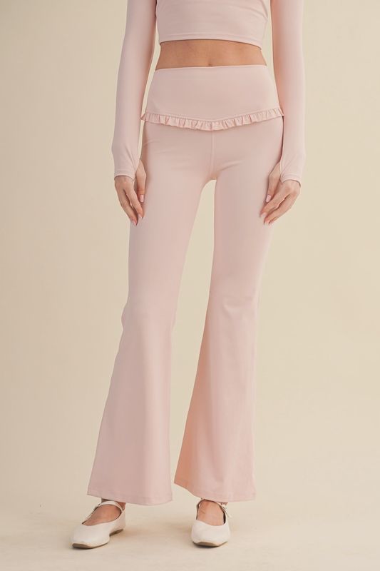 Ruffle Flare Pant