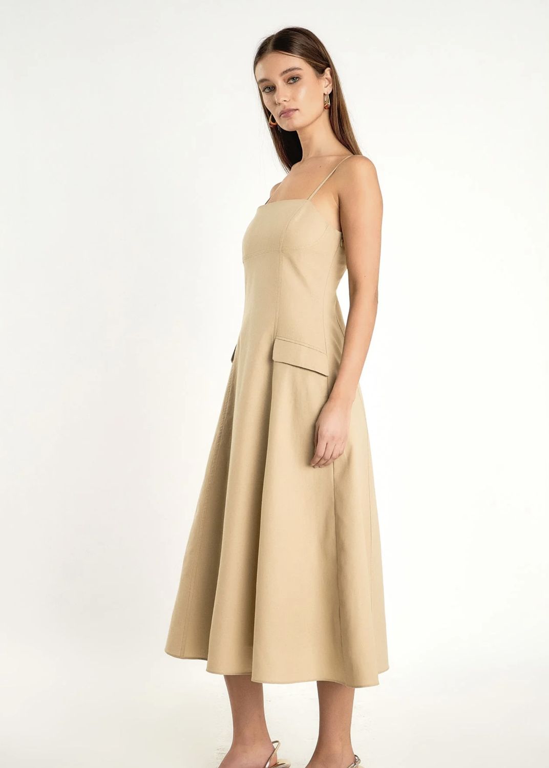 Linen Maxi Dress