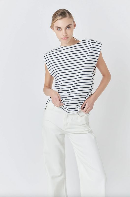 Padded Sleeveless Top