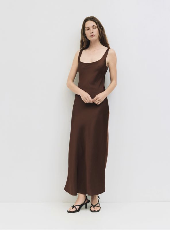 Satin Slip Dress