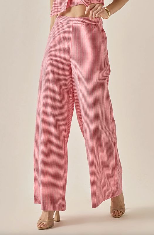 Gingham Pant
