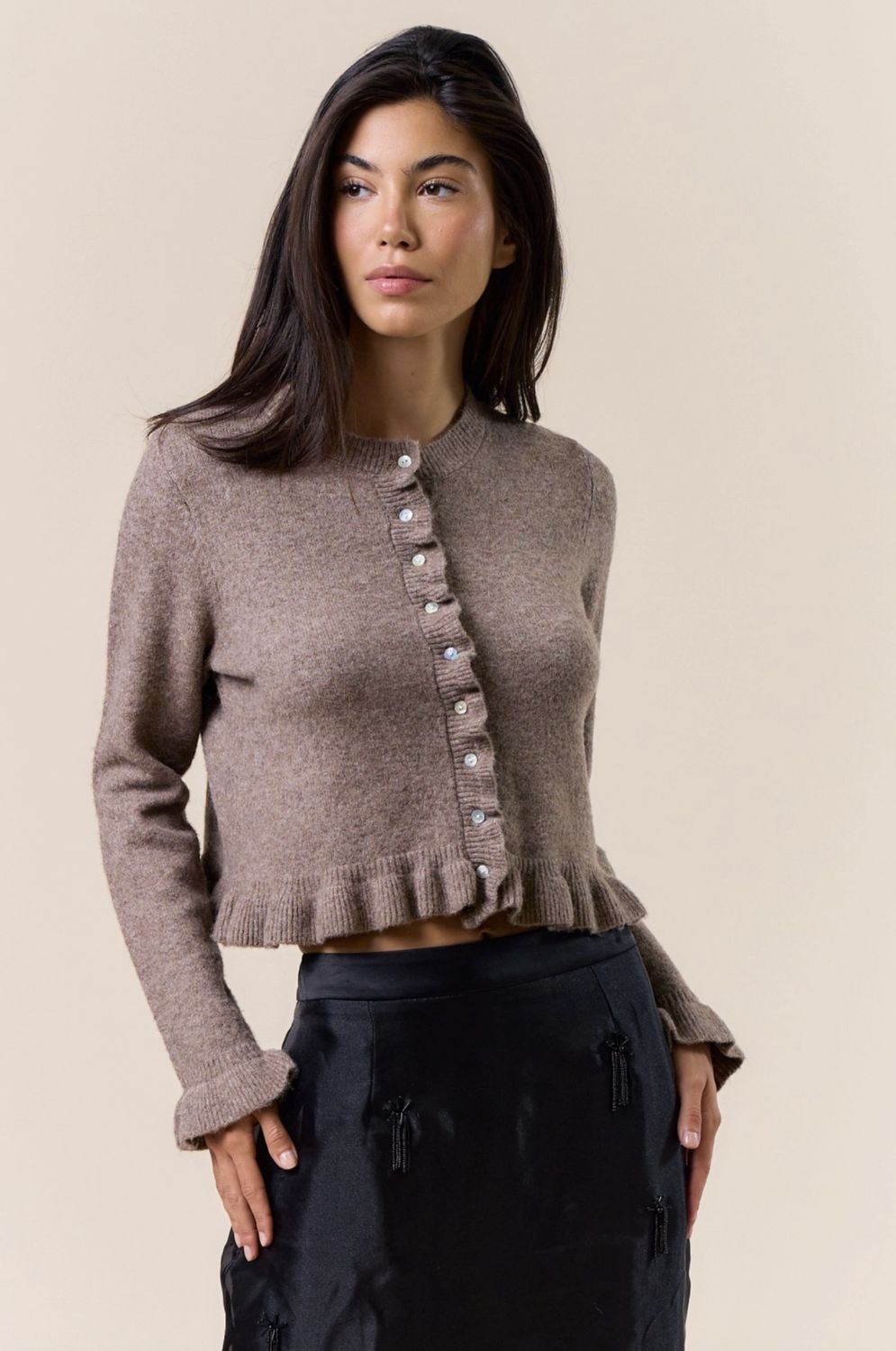 Ruffle Sweater
