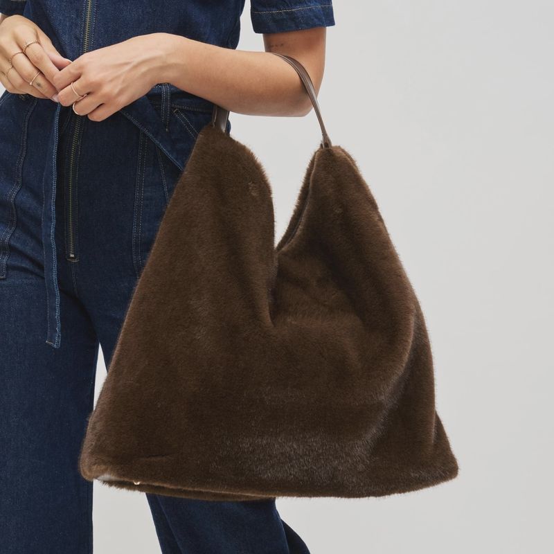 Large Fur Tote