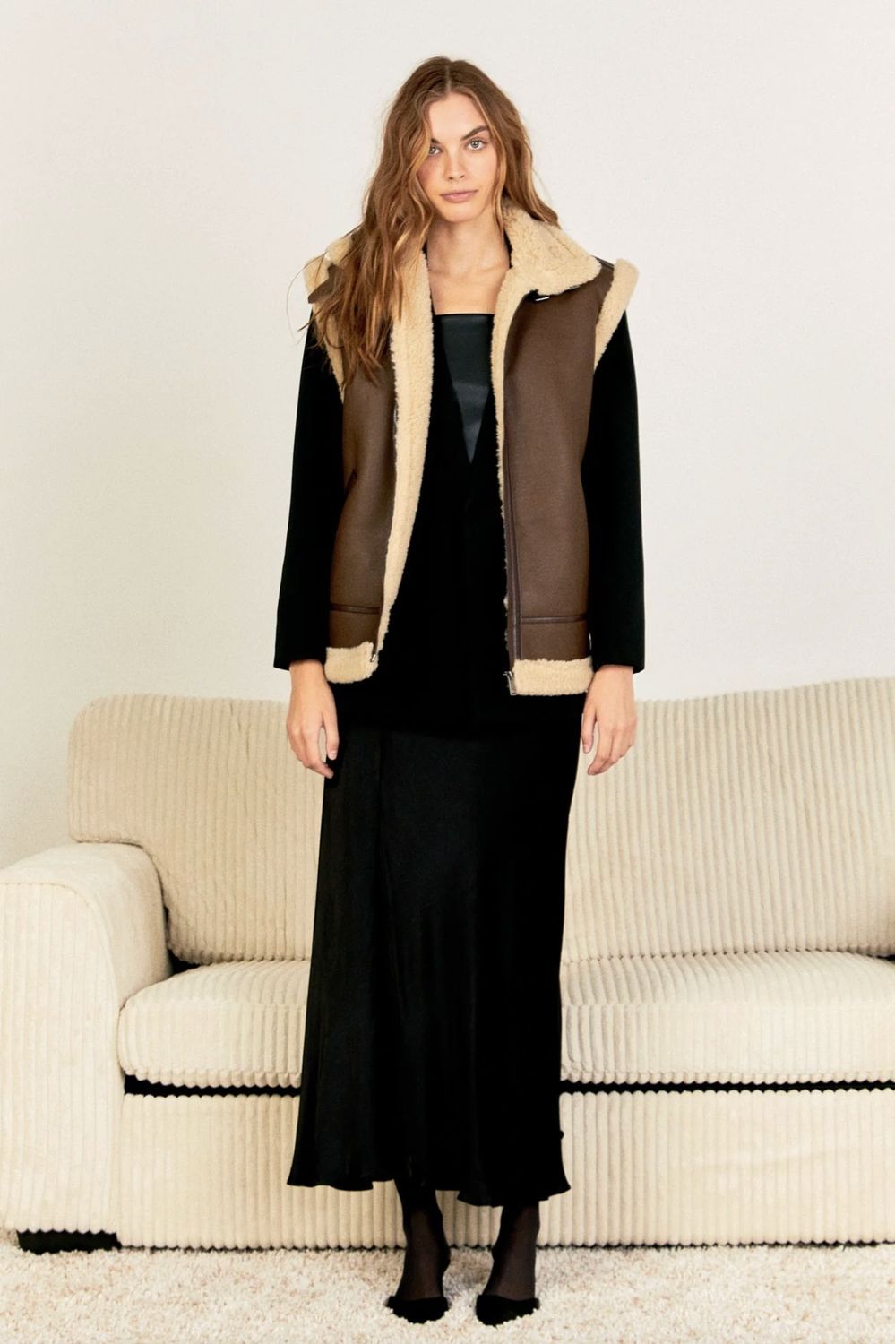 Sherpa Faux Vest