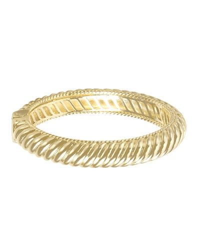 Gold Clip Bangle
