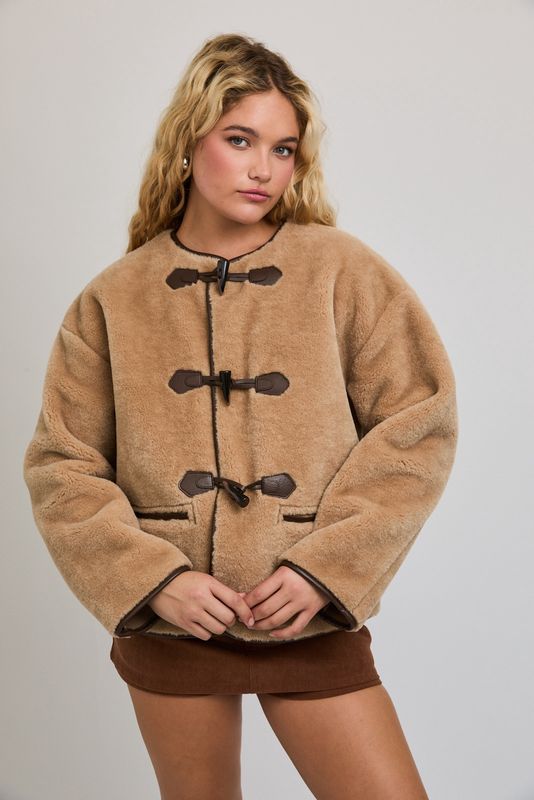 Toggle Teddy Coat