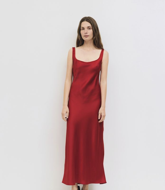 Satin Slip Dress