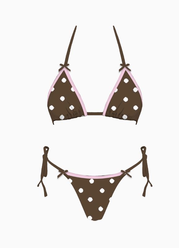 Cafe Polka Bikini Set