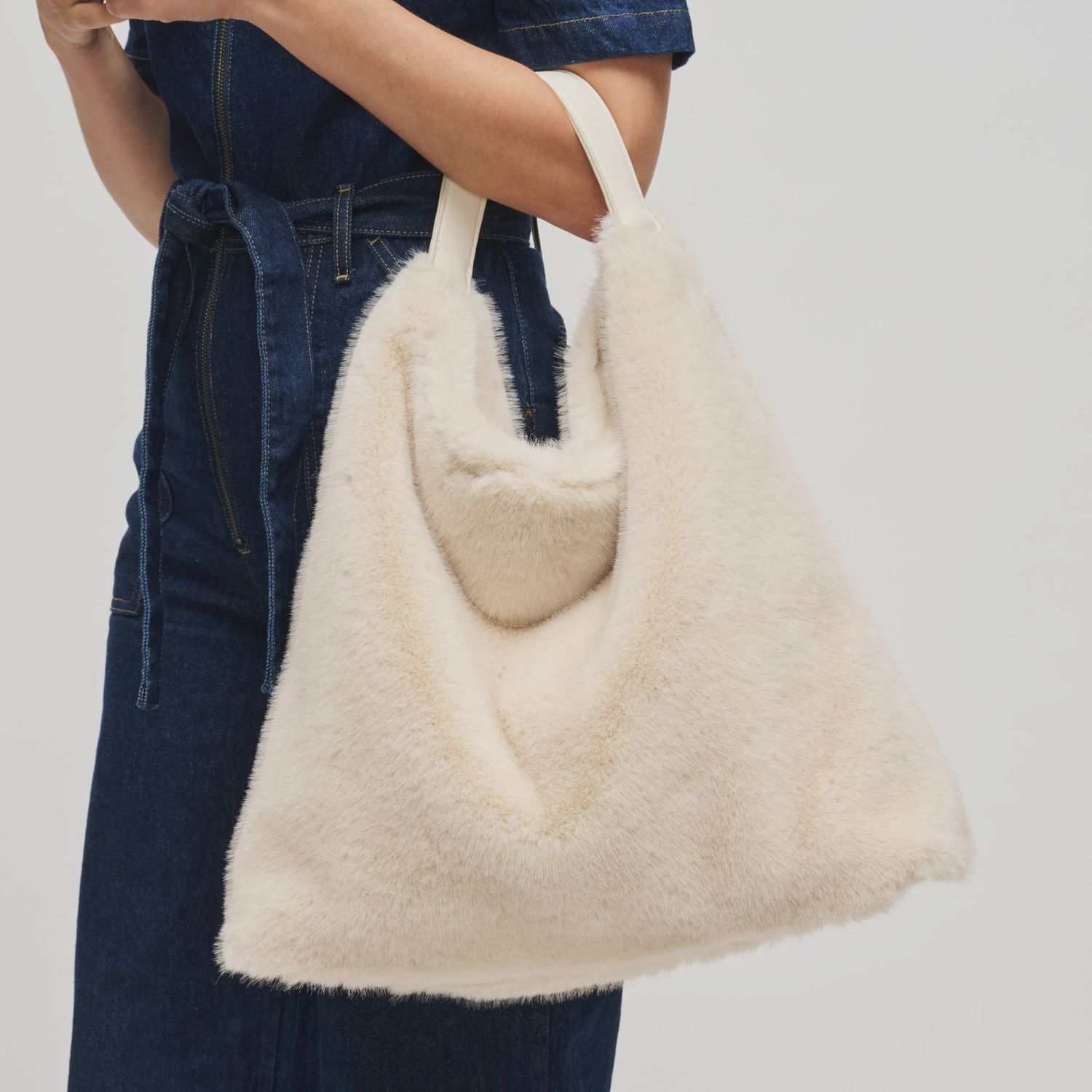 Large Fur Tote