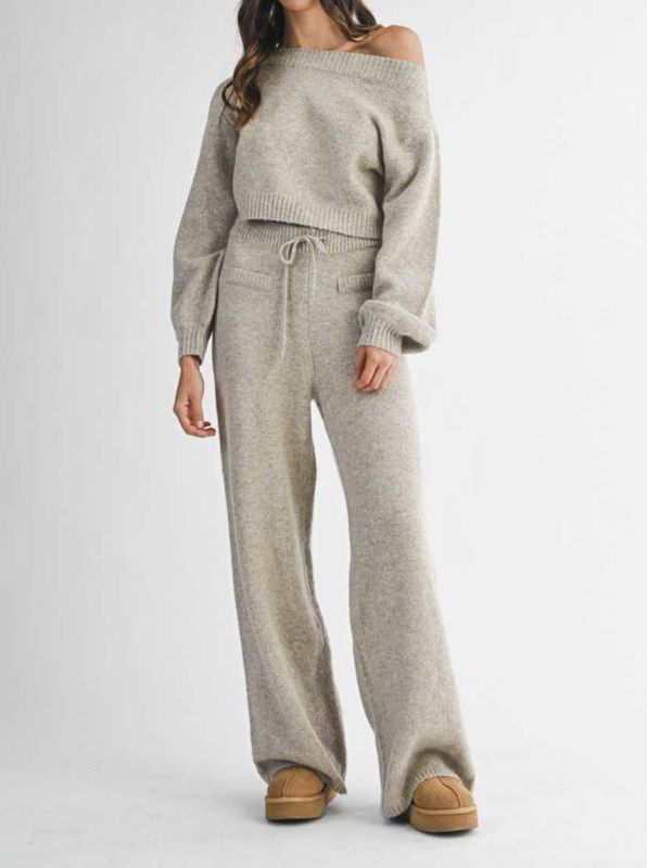 Mocha Off Shoulder Top