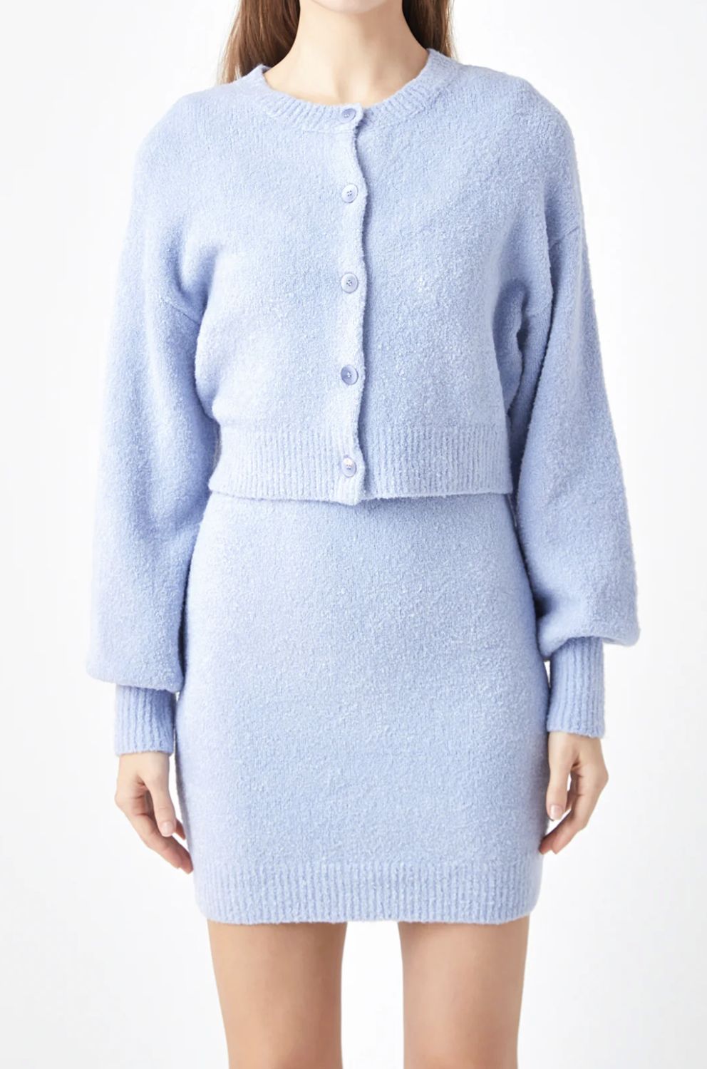 Puff Sleeve Cardigan