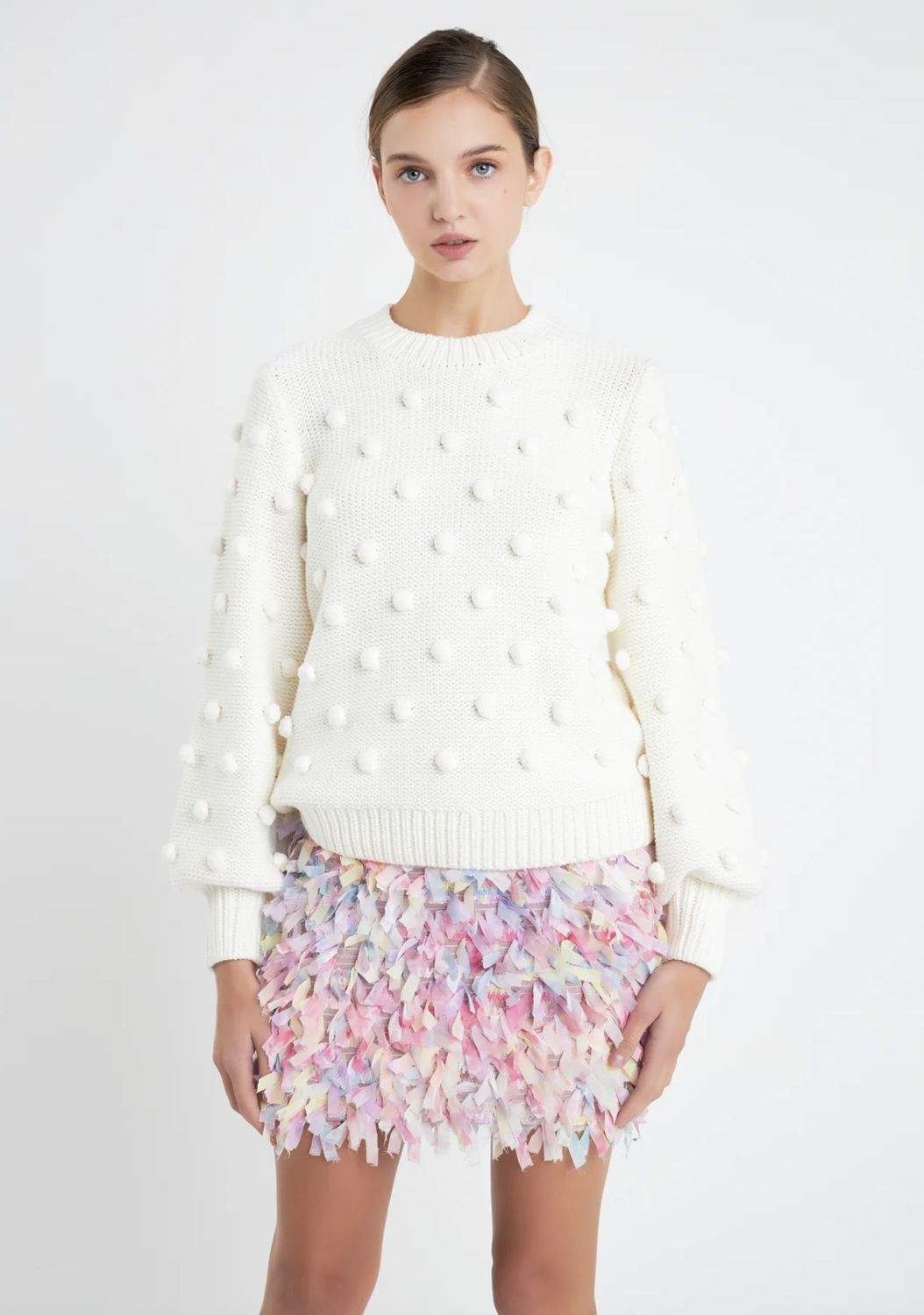 Pom Pom Sweater