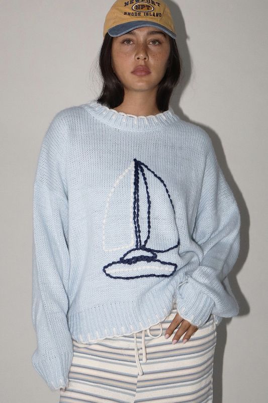 Sailboat Sweater