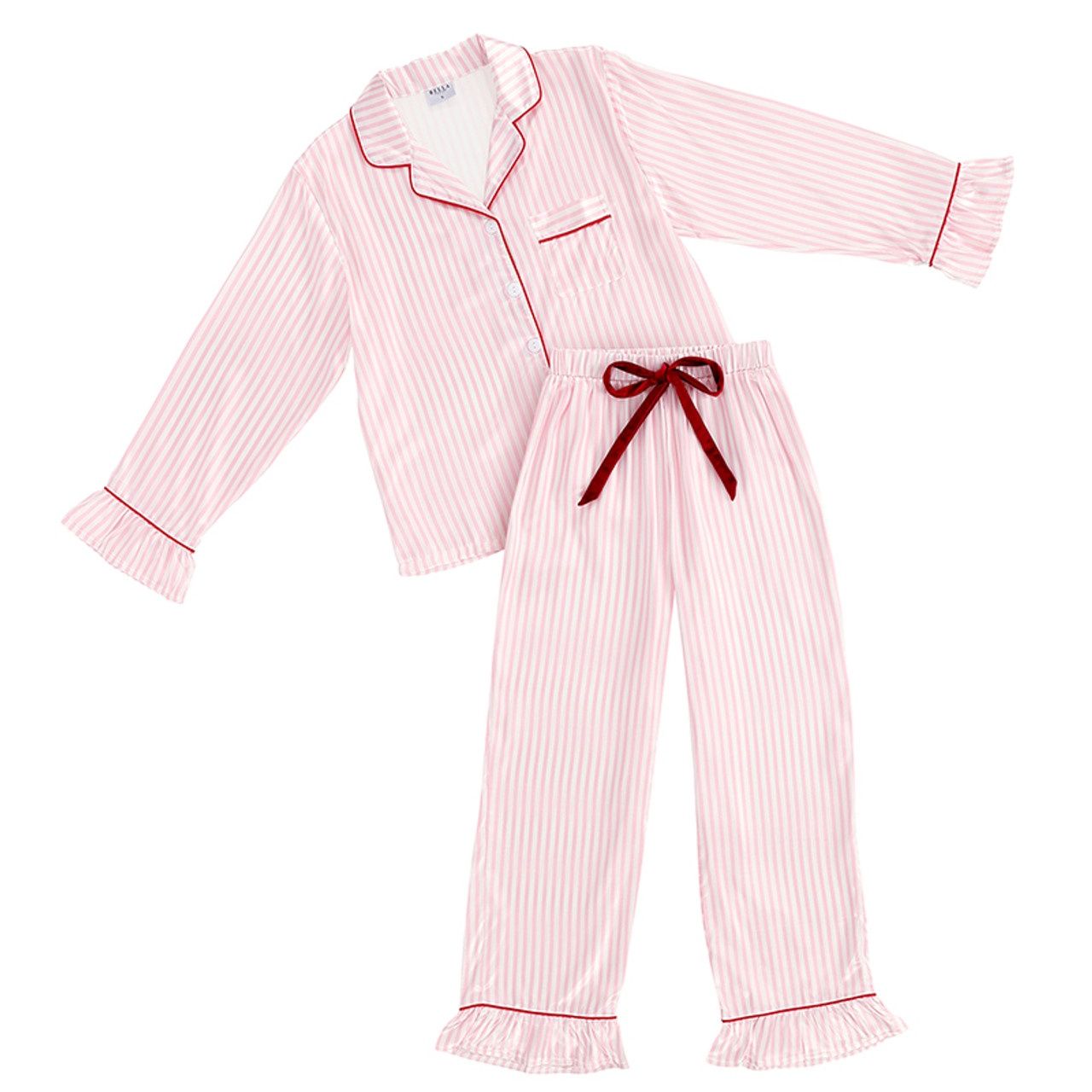 Pink Stripe PJs