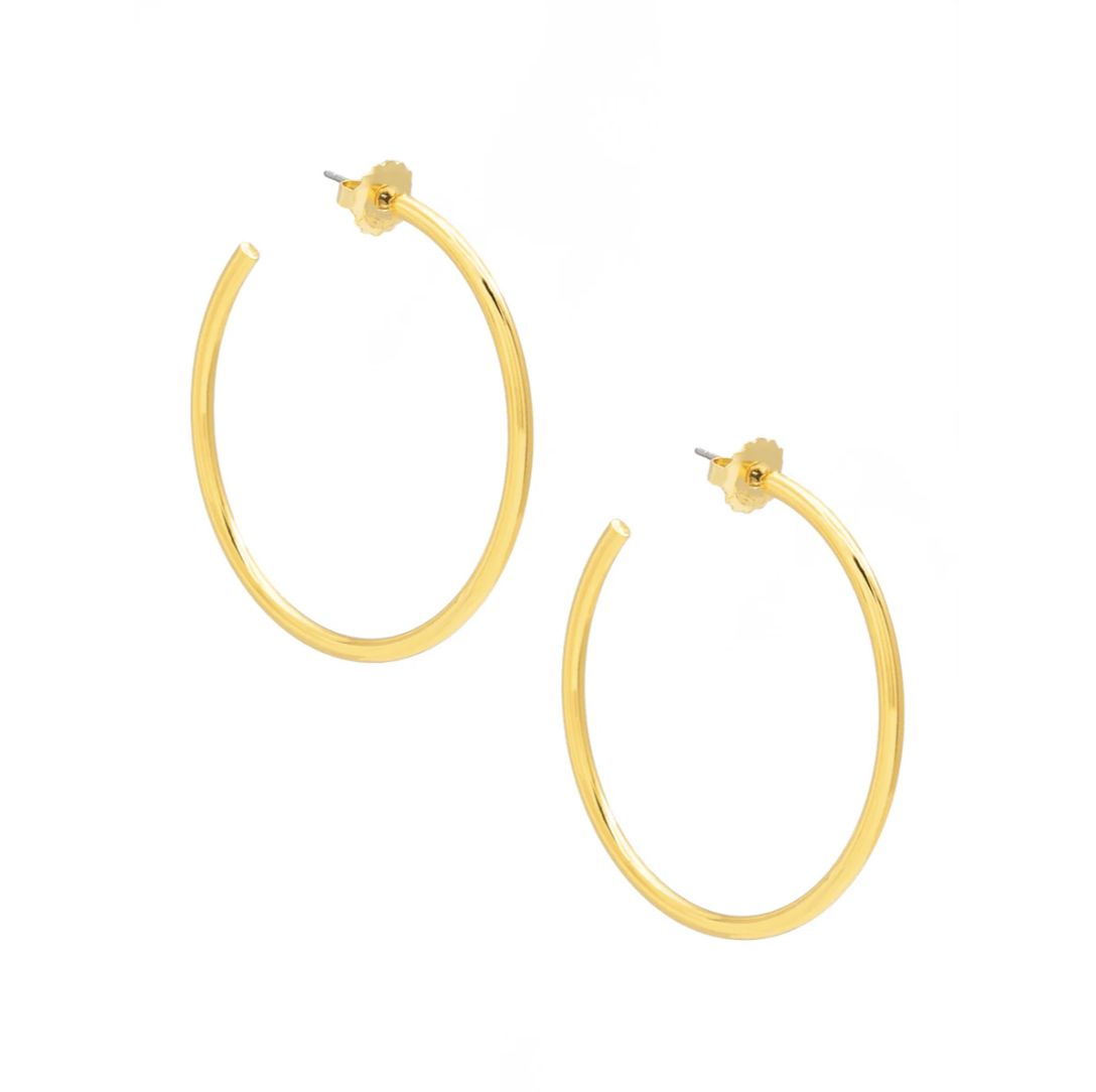 Ultra Thin Large Hoop